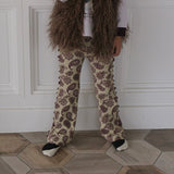 NEW PATTERN FLARE PANTS 17