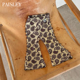 NEW PATTERN FLARE PANTS 2