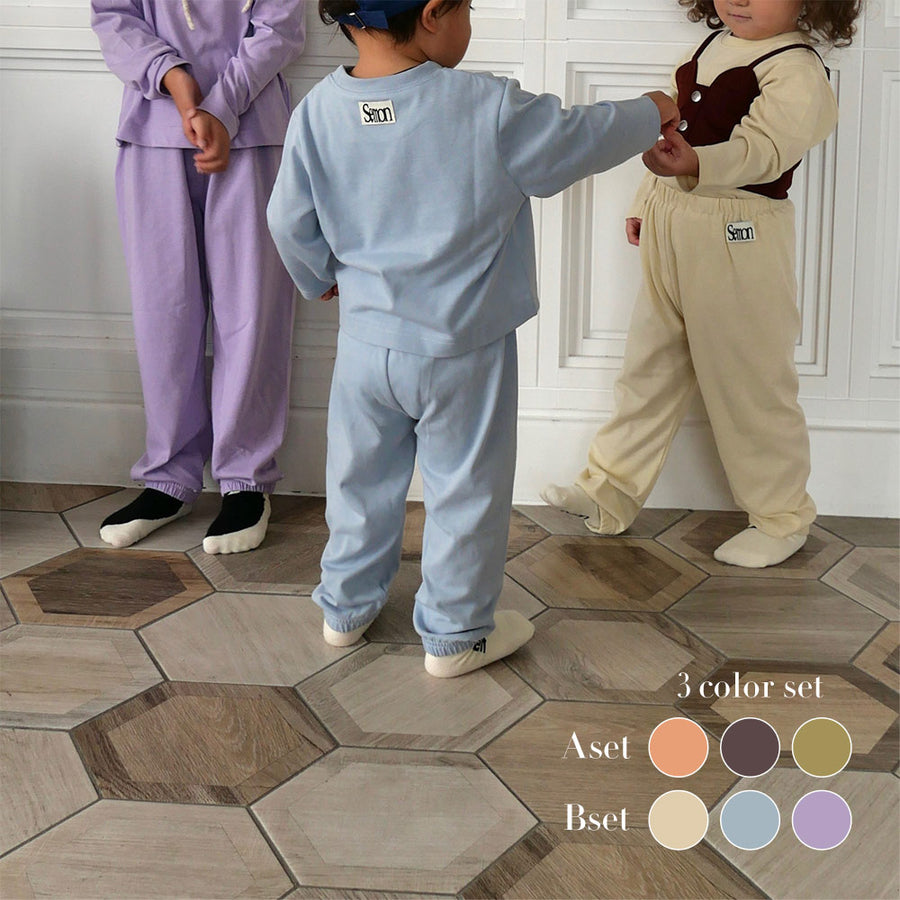3SET SIMPLE PANTS
