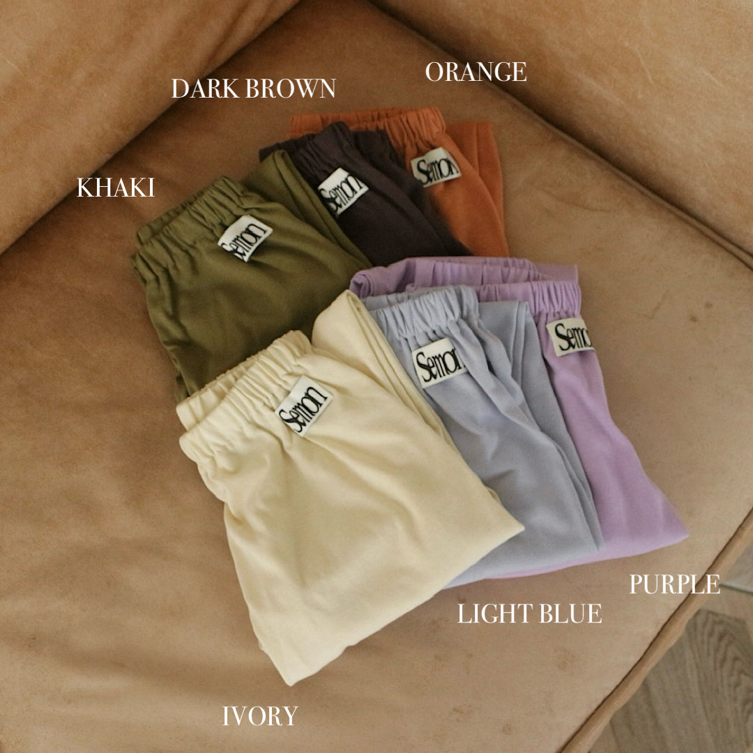 3SET SIMPLE PANTS – Frö
