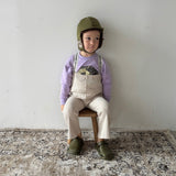 Suspenders Rib Flare Pants 12