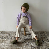 Suspenders Rib Flare Pants 6