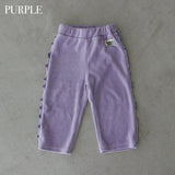 Velour Straight Pants 3