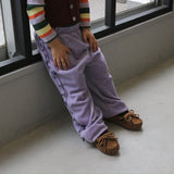 Velour Straight Pants 11