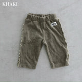 Velour Straight Pants 2