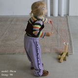 Velour Straight Pants 5
