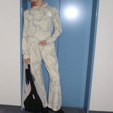 【 ladies series 】TIEDYE TUCKED PANTS 11