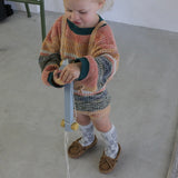 MIXED BORDER KNIT BLOOMERS 7