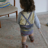 MIXED BORDER KNIT BLOOMERS 10