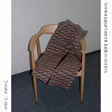 [ladies series] PATTERN JAGGARD KNIT PANTS1