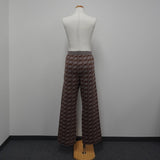 [ladies series] PATTERN JAGGARD KNIT PANTS11