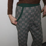 [ladies series] PATTERN JAGGARD KNIT PANTS7