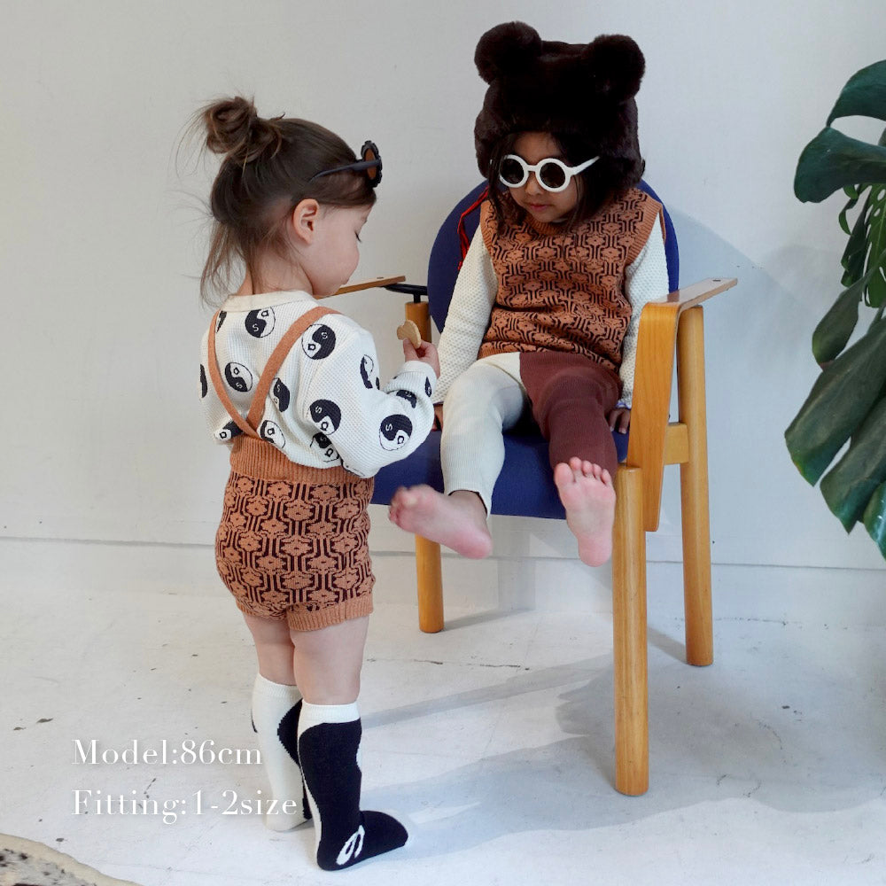 PATTERN COTTON KNIT BLOOMERS – Frö