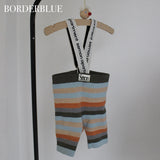 LOGO SUSPENDER SHORTS2