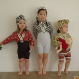 LOGO SUSPENDER SHORTS11