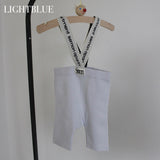 LOGO SUSPENDER SHORTS4