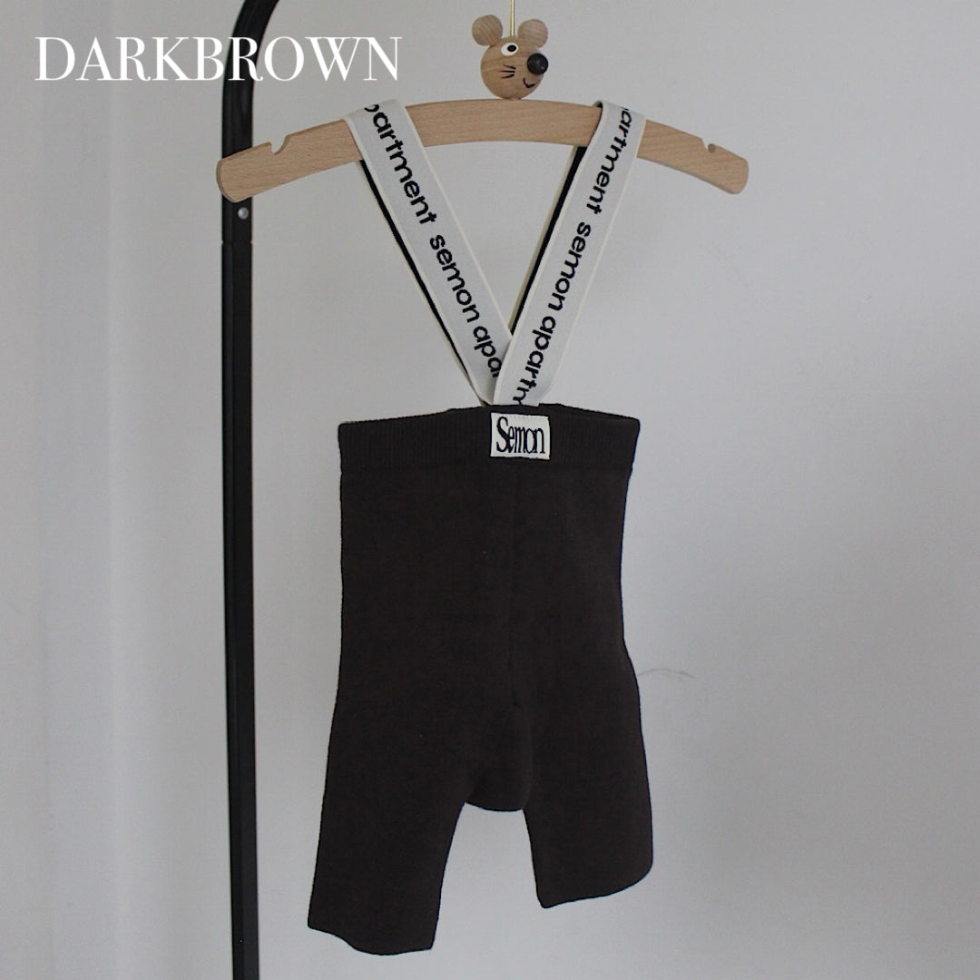 LOGO SUSPENDER SHORTS – Frö