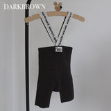 LOGO SUSPENDER SHORTS5