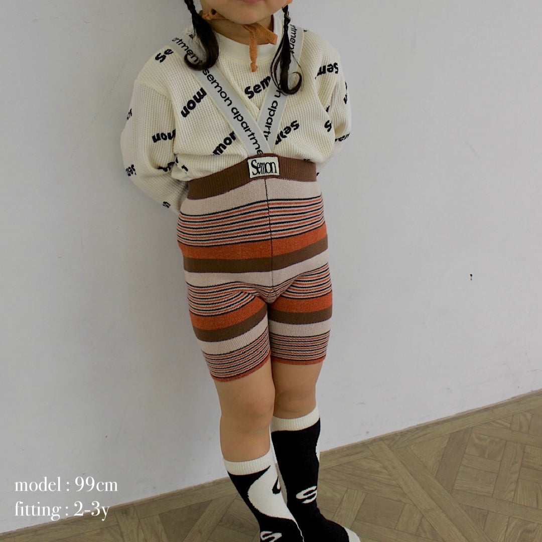 LOGO SUSPENDER SHORTS – Frö