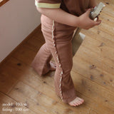 PILE MELLOW FLARE PANTS3