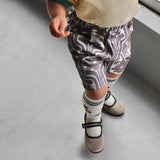 STRETCH RAYON HALF PANTS 12