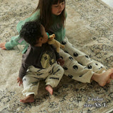 WAFFLE PRINT JOGGER PANTS1