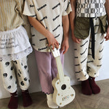 WAFFLE PRINT JOGGER PANTS25