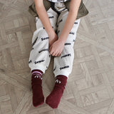 WAFFLE PRINT JOGGER PANTS8