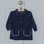 Jamée Rousse CORDUROY A-LINE JACKET ネイビー
