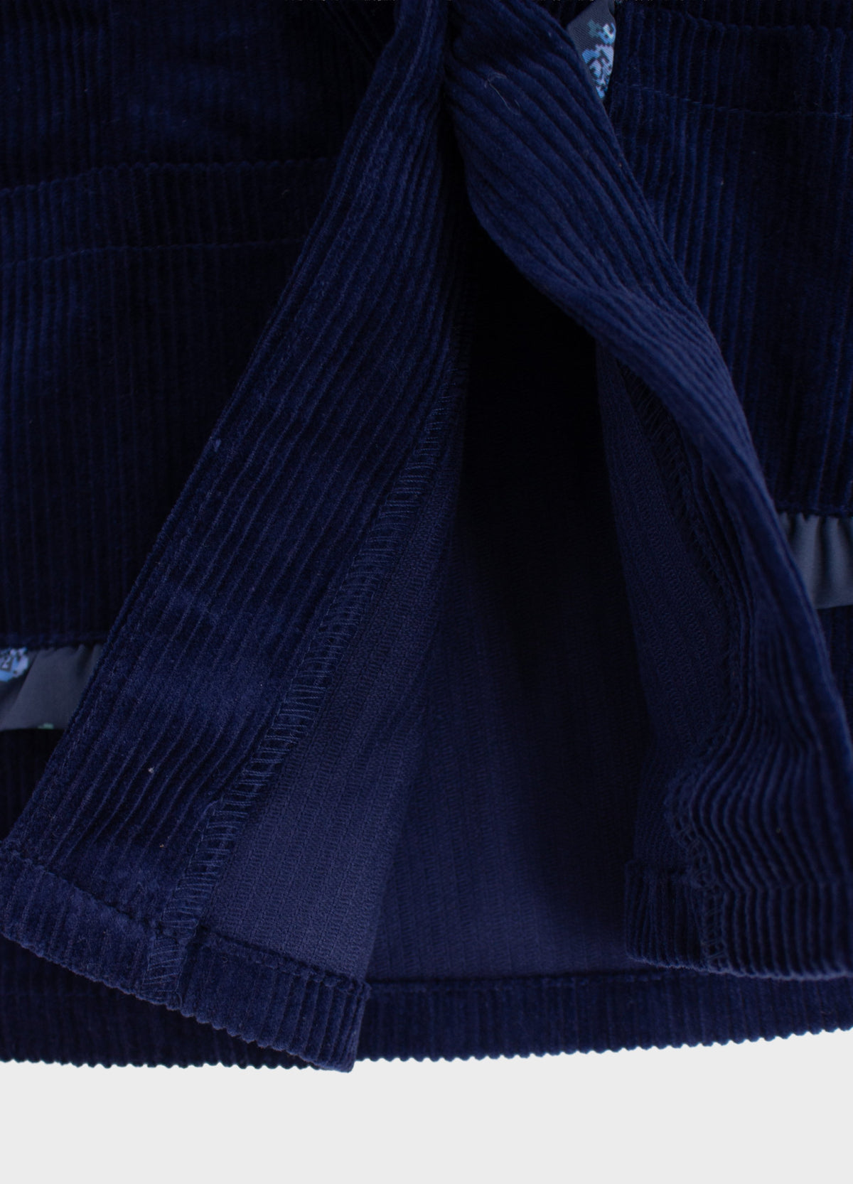 Jamée Rousse CORDUROY A-LINE JACKET ネイビー
