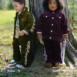 CORDUROY FRINGE FLARE PANTS26