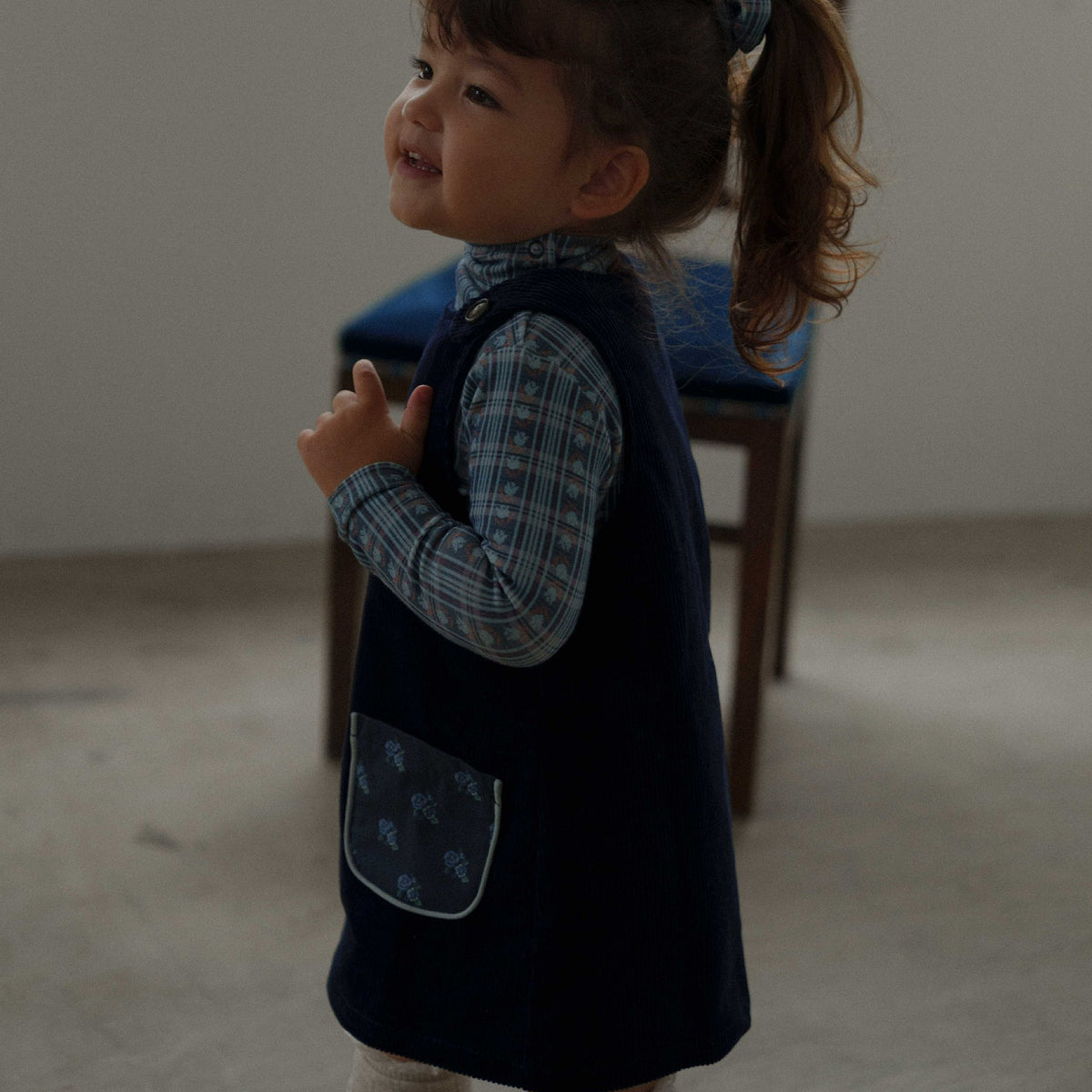 Semon ApartMent CORDUROY JUMPER SKIRT