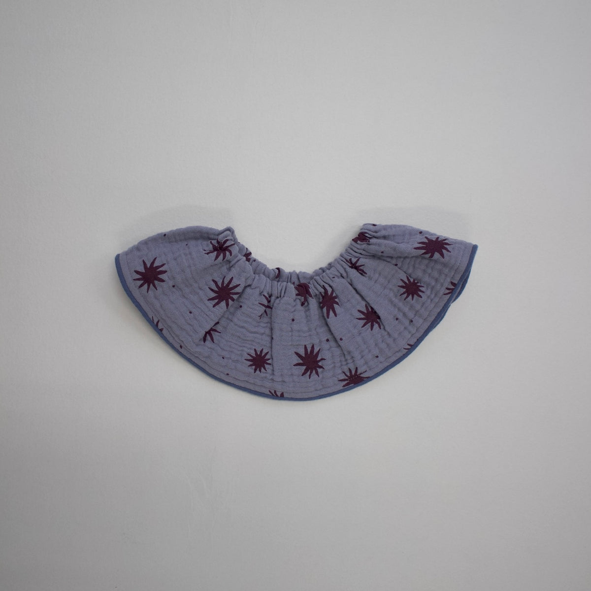 Semon ApartMent COTTON GAUZE FRILL BIB STAR