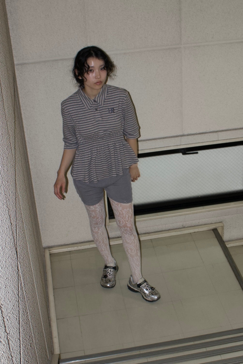 AURéNLEV Cutout Leggings Pants