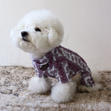 PATTERN DOG ROMPERS 13