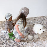 STRIPE DOG ROMPER19