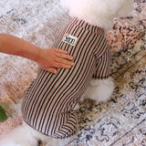 STRIPE DOG ROMPER9