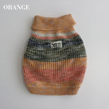 MIXED BORDER KNIT DOG WEAR 2