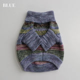 MIXED BORDER KNIT DOG WEAR 3