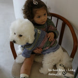 MIXED BORDER KNIT DOG WEAR 4
