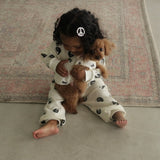 WAFFLE PRINT DOG WEAR18