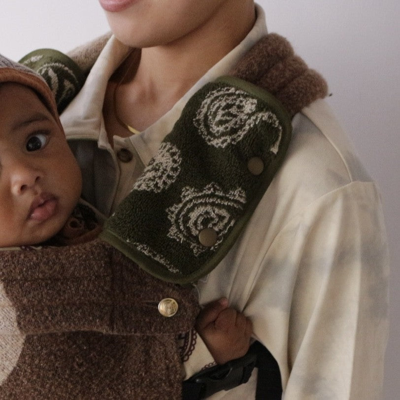 【Restock expected around April】TERRY CLOTH BABY CARRIER COVER
