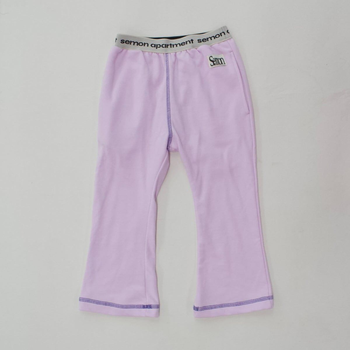 Semon ApartMent ELASTIC WAIST FLARE PANTS