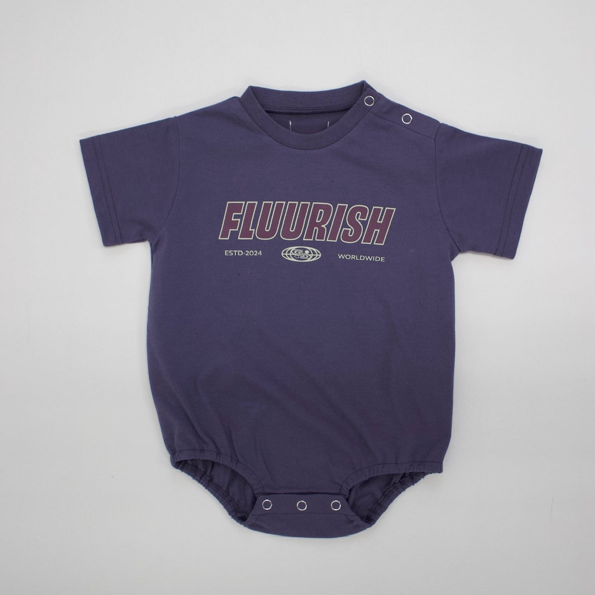 Semon ApartMent FLUURISHT ROMPERS ネイビー