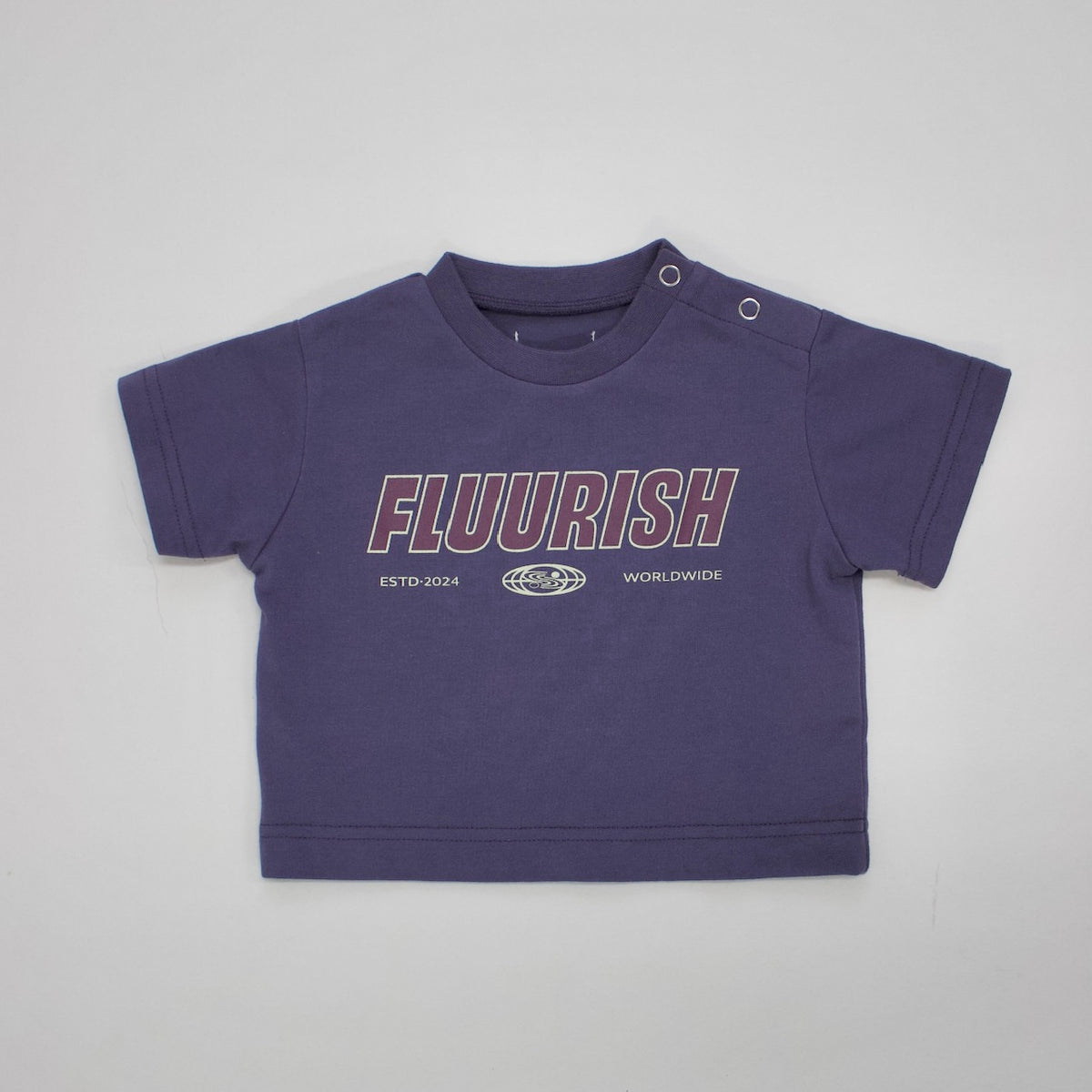 Semon ApartMent FLUURISHT T SHIRT ネイビー