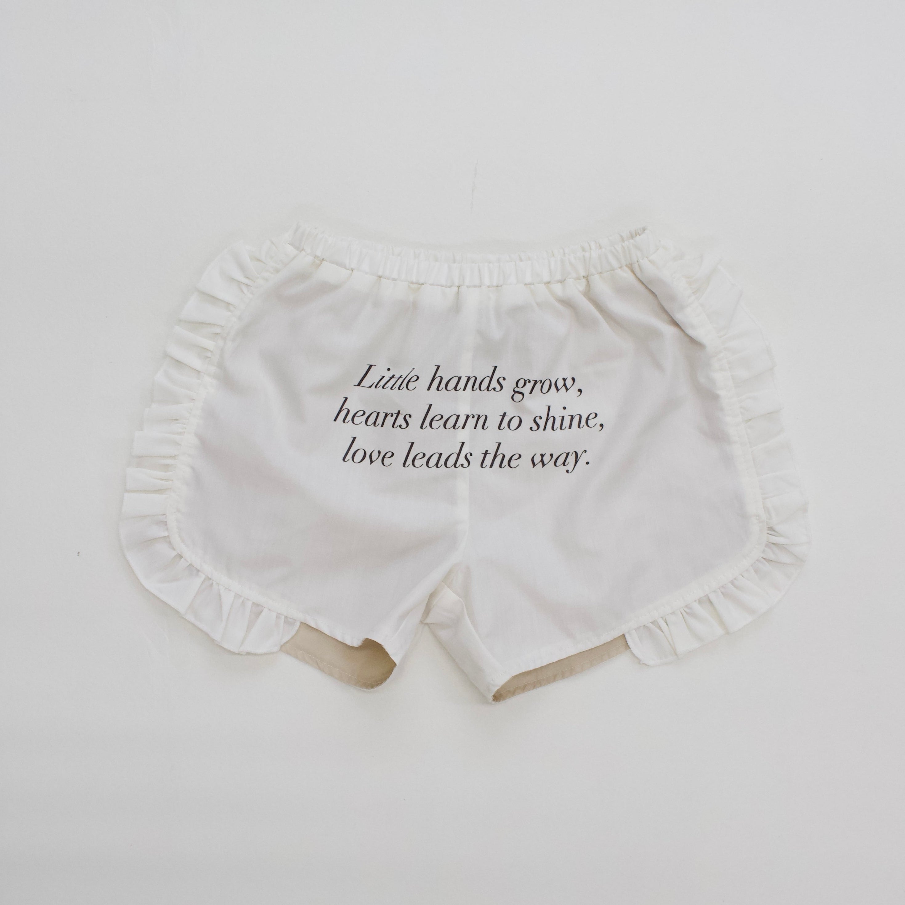 26ssフリルペチパンキッズ | FRILL SHORT PANTS | Frö