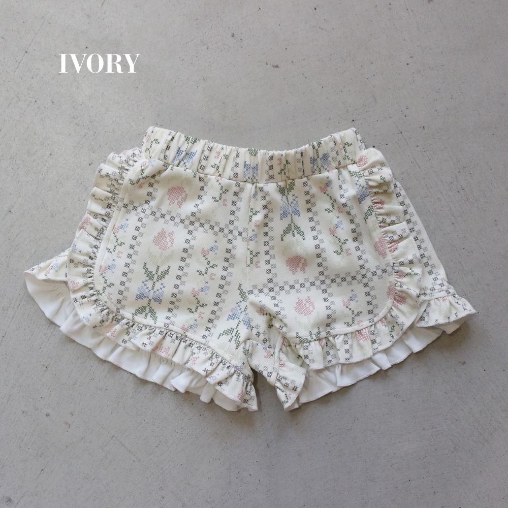 フリルショートパンツ | FRILL SHORT PANTS | Frö