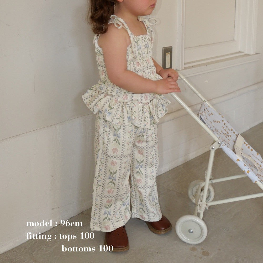 新品　jamee FRILL STRAIGHT PANTS 90 フリルストレートパンツ | FRILL STRAIGHT PANTS | Frö