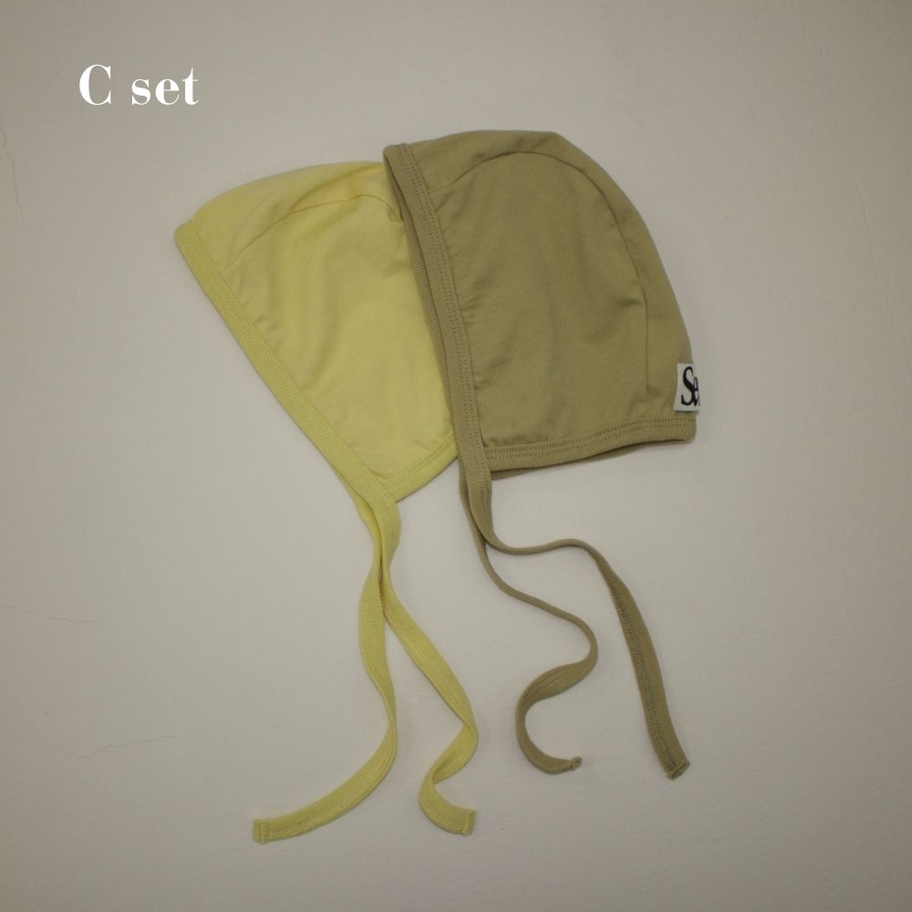 2COLOR SET SIMPLE BONNET – Frö