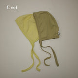 2COLOR SET SIMPLE BONNET 4